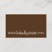 PAオランダウーピーパイパイベーキングバイ焼いたデザート 名刺 (裏面)