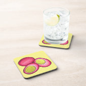 PAオランダ食品漬け懸命ゆで赤ビート卵 コースター (右側)