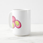 PAオランダ食品漬け懸命ゆで赤ビート卵 コーヒーマグカップ (正面左)