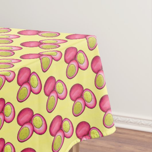 PAオランダ食品漬け懸命ゆで赤ビート卵 テーブルクロス (インサイチュ)