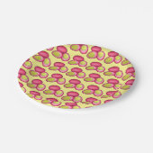 PAオランダ食品漬け懸命ゆで赤ビート卵 ペーパープレート (アングル)