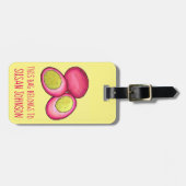 PAオランダ食品漬け懸命ゆで赤ビート卵 ラゲッジタグ (正面横)