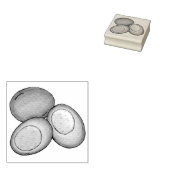 PAオランダ食品漬け懸命ゆで赤ビート卵 ラバースタンプ (押印)