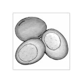 PAオランダ食品漬け懸命ゆで赤ビート卵 ラバースタンプ (インプリント)