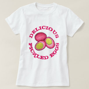 PAオランダ食品漬け懸命ゆで赤ビート卵 Tシャツ