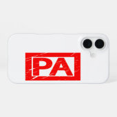 Paスタンプ iPhone 16ケース (裏面横)