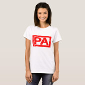 Paスタンプ Tシャツ (正面フル)