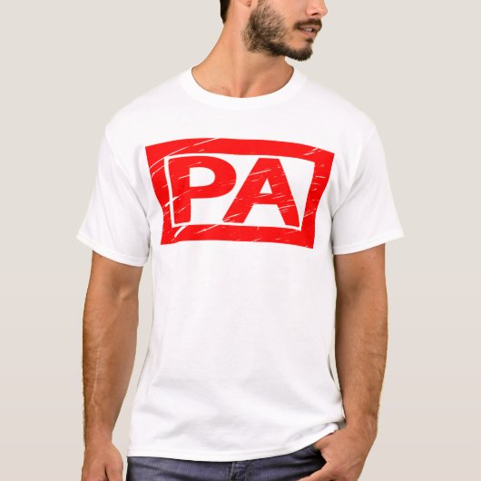 Paスタンプ Tシャツ (正面)