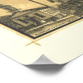 PAパノラママップ – 1880 ポスター (角)