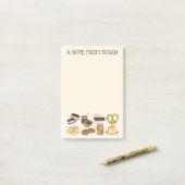 PAパーソナライズされたオランダアミッシュ食品 ポストイット (デスク上)