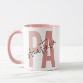 PAパーソナライズされたナース医師アシスタント マグカップ (左)