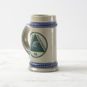 PAビールステイン ビールジョッキ (正面左)