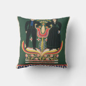 Paランカスター郡のヴィンテージ旅行ポスター クッション (裏面)