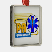 PAロゴ医師補助クリスマス装飾品3 メタルオーナメント (右)