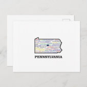 PAワード州 ポストカード (正面/裏面)