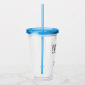 PA医パーソナライズされた師補助卒業 アクリルタンブラー (右)