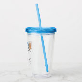 PA医パーソナライズされた師補助卒業 アクリルタンブラー (左)