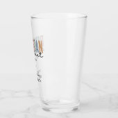 PA医パーソナライズされた師補助卒業 タンブラーグラス (左)