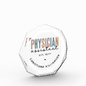 PA医パーソナライズされた師補助卒業 フォトブロック (左)