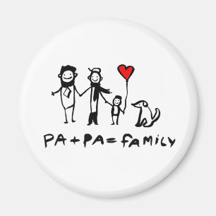 Pa + Pa =ファミリ マグネット