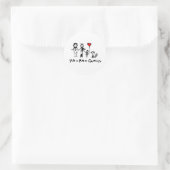 Pa + Pa =ファミリ ラウンドシール (バッグ)