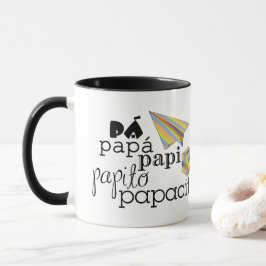 pá, papá, papi, papito, papacito マグカップ