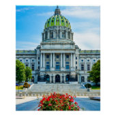 PA State Capitol ポスター (正面)