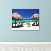 Paaムルビーチ キャンバスプリント (インサイチュ (ウッドフロア))