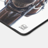 Paarden in de mond gekeken. 3 paarden lachend. デスクマット (コーナー)