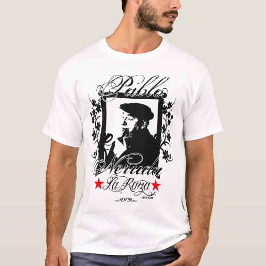 Pablo Neruda Tシャツ (正面)