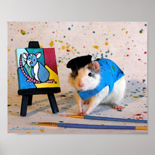 Pablo Racasso - The Rat Painter ポスター