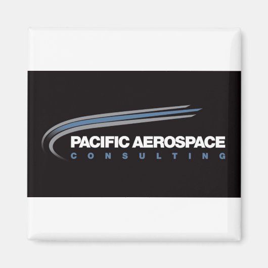 PACマグネット – 黒 マグネット (正面)