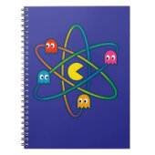 Pac-Atomic Universe – Retro Gaming Art Sticker ノートブック (正面)