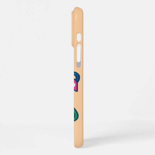 Pac-Atomic Universe – Retro Gaming Art Sticker iPhoneケース (左側面)