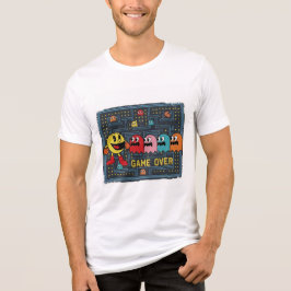 Pac-Man Game Over T-Shirt – Retro Arcade Gaming Te トライブレンドTシャツ