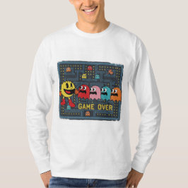 Pac-Man Game Over T-Shirt – Retro Arcade Gaming Te Tシャツ