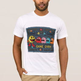 Pac-Man Game Over T-Shirt – Retro Arcade Gaming Te Tシャツ