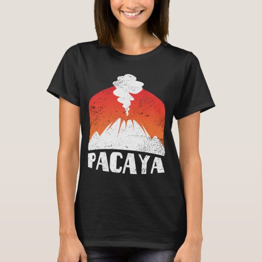 Pacaya  TShirt Volcano Eruption Shirt Volcanic Tシャツ (正面)