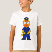 Pachycephalosaurus警察官。 Tシャツ (正面)