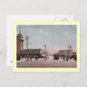 Pacific Ave., Redondoビーチ,カリフォルニア州ヴィンテージ ポストカード (正面/裏面)