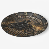 Pacific Coast Highway Motorcycle  ペーパープレート (アングル)