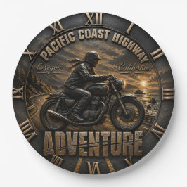 Pacific Coast Highway Motorcycle ペーパープレート