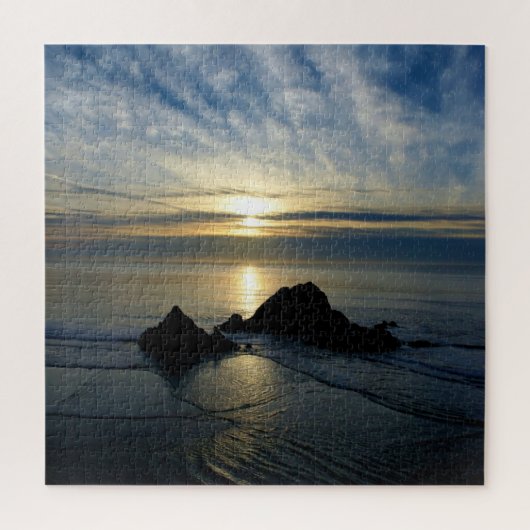 Pacific Coast Sunset - 20x20 - 676個 ジグソーパズル (縦)