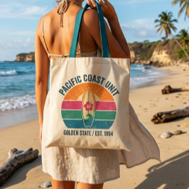 Pacific Coast Surf Canvas Tote Bag トートバッグ