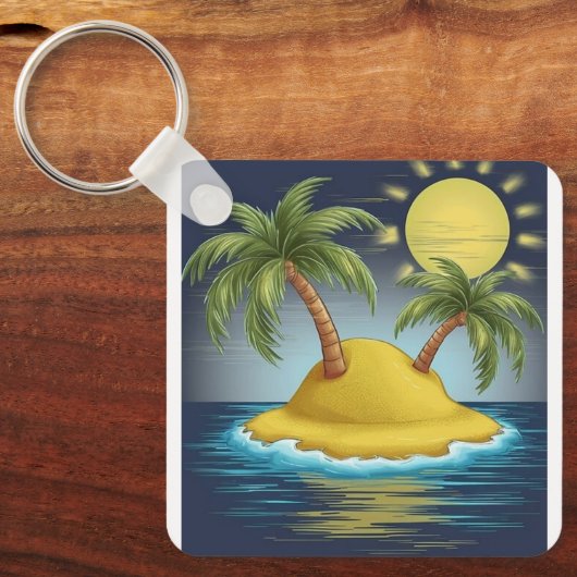 Pacific Island  キーホルダー (正面)