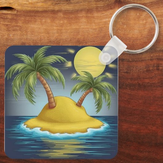 Pacific Island  キーホルダー (裏面)