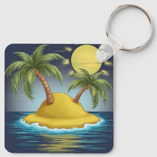Pacific Island  キーホルダー (裏面)