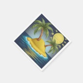 Pacific Island スタンダードカクテルナプキン (角)