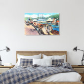 Pacific Lumber Co, Redwoodの外観 キャンバスプリント (インサイチュ (寝室))