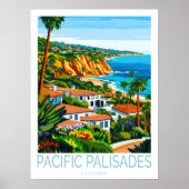 Pacific Palisades Californiaポスター、Pacific Palis ポスター (正面)